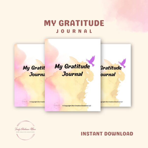 My Gratitude Journal Mockup