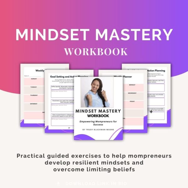 Mindset Mastery Workbook Mockup