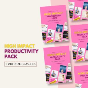 High Impact Productivity Pack Mockup